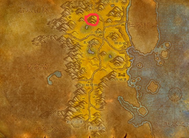 魔兽世界鬼雾峰位置介绍2 魔兽世界鬼雾峰位置介绍2