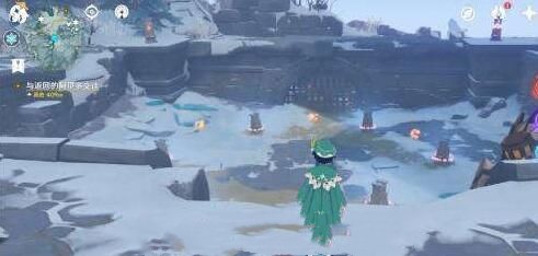 原神雪山石碑位置介绍5