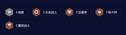 云顶之弈再战星海4暗星2圣盾使2秘术师阵容怎么玩图二