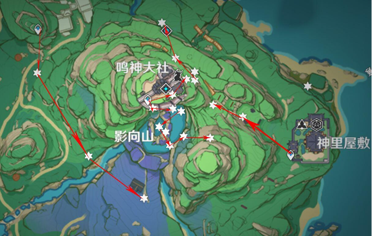 原神鬼兜虫采集路线4 原神鬼兜虫采集路线4