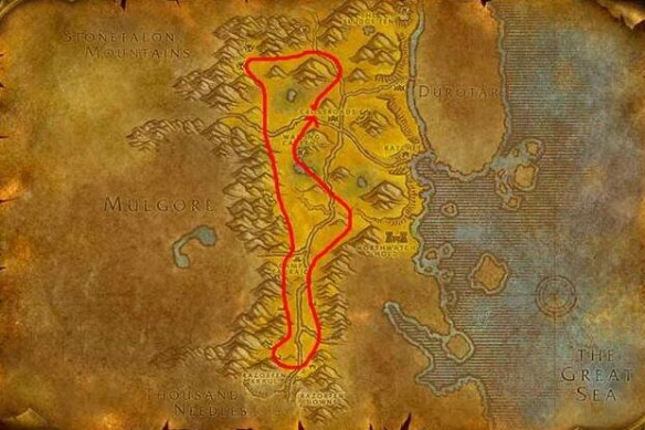 魔兽世界银矿分布位置介绍2 魔兽世界银矿分布位置介绍2