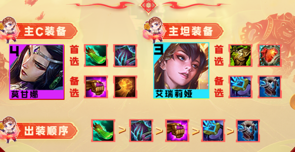 云顶之弈s10玉剑摄魂莫甘娜阵容怎么搭配图三