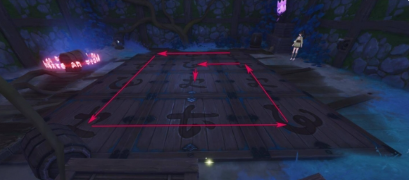 原神清籁旧宝任务机关任务流程2