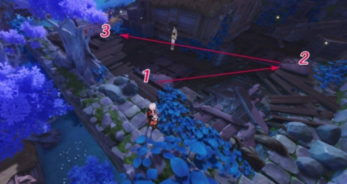 原神清籁旧宝任务机关任务流程1