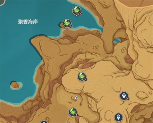 原神荒石苍漠草神瞳位置大全_3.6荒石苍漠草神瞳位置在哪