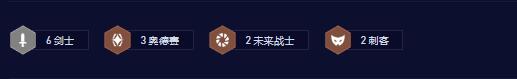 云顶之弈再战星海6剑士3奥德赛阵容怎么搭配图二