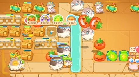 保卫萝卜4法老归来第41关怎么过图四