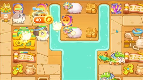 保卫萝卜4法老归来第27关怎么过图三 保卫萝卜4法老归来第27关怎么过图三