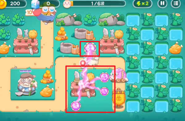 保卫萝卜4秋天的第一杯奶茶第3关怎么过图二