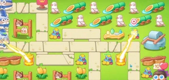 保卫萝卜4浪漫七夕第10关怎么过图二 保卫萝卜4浪漫七夕第10关怎么过图二