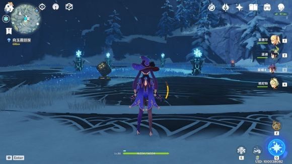 原神山中之物再次解冻所有碎片完成攻略3