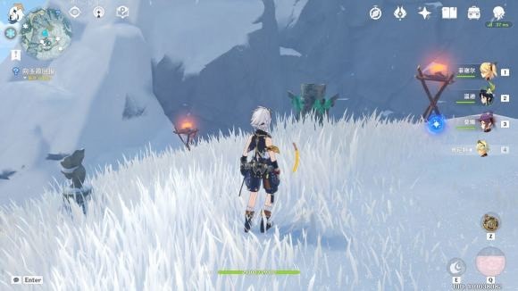 原神山中之物再次解冻所有碎片完成攻略10