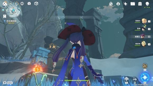 原神山中之物再次解冻所有碎片完成攻略7