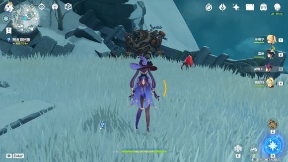 原神山中之物再次解冻所有碎片完成攻略6