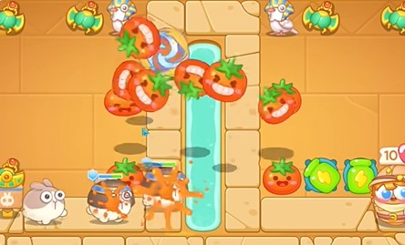 保卫萝卜4法老归来第41关怎么过图五