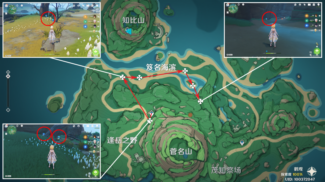 原神幽灯蕈采集位置介绍4 原神幽灯蕈采集位置介绍4