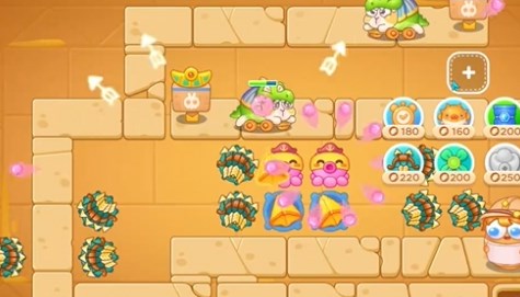 保卫萝卜4法老归来第38关怎么过图六 保卫萝卜4法老归来第38关怎么过图六