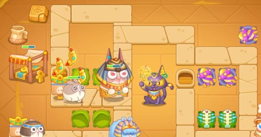 保卫萝卜4法老归来第56关怎么过图四