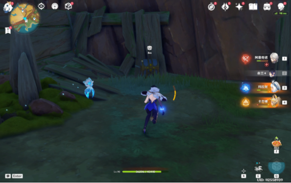 原神四天石头基斯庇宝箱怎么拿图六