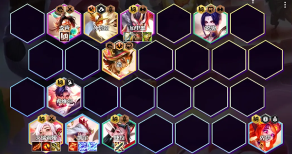 云顶之弈s11红蓝蓝天使阵容怎么搭配图二