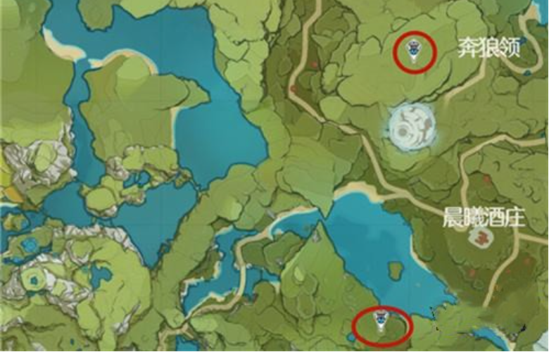 原神蒙德地灵龛10个分布图3 原神蒙德地灵龛10个分布图3