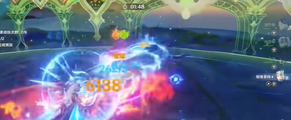 原神攻逐飨会吞吃元素的人怎么打图三