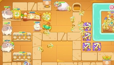 保卫萝卜4法老归来第39关怎么过图四 保卫萝卜4法老归来第39关怎么过图四