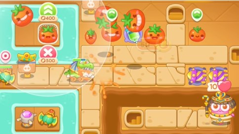 保卫萝卜4法老归来第88关怎么过图二