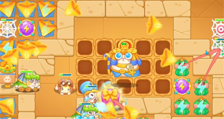 保卫萝卜4法老归来第114关怎么过图六 保卫萝卜4法老归来第114关怎么过图六