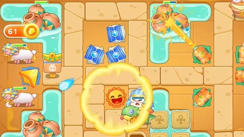 保卫萝卜4法老归来第25关怎么过图五 保卫萝卜4法老归来第25关怎么过图五