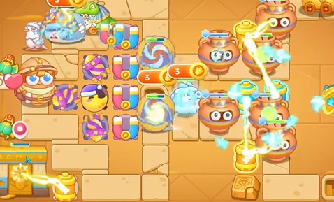 保卫萝卜4法老归来第36关怎么过图六 保卫萝卜4法老归来第36关怎么过图六