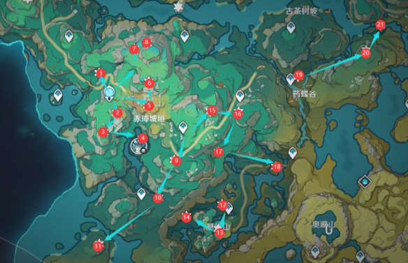 原神苍灵鲤获取位置介绍2