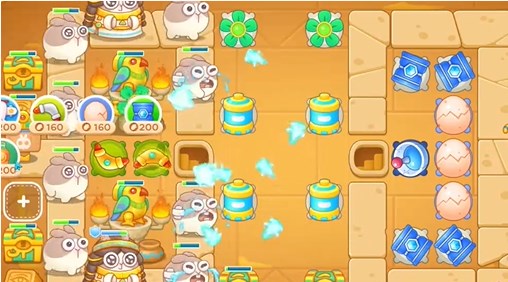 保卫萝卜4法老归来第32关怎么过图六 保卫萝卜4法老归来第32关怎么过图六