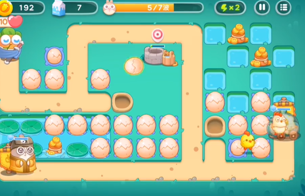 保卫萝卜4秋天的第一杯奶茶第11关怎么过图四