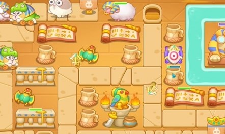 保卫萝卜4法老归来第39关怎么过图二 保卫萝卜4法老归来第39关怎么过图二