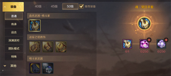 dnf手游格斗家武器怎么选择图四