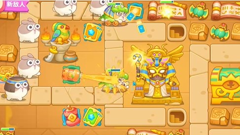 保卫萝卜4法老归来第30关怎么过图三 保卫萝卜4法老归来第30关怎么过图三