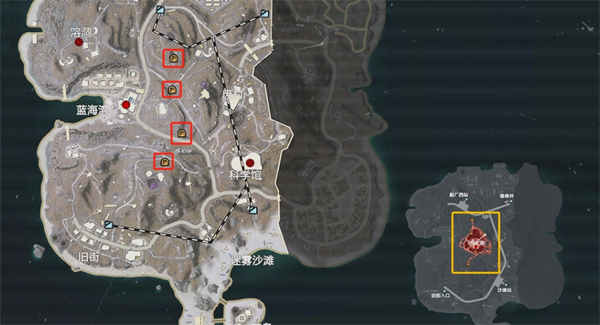 和平精英地铁逃生辐射区在哪图五