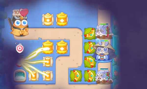 保卫萝卜4万圣奇妙夜第9关怎么过图五