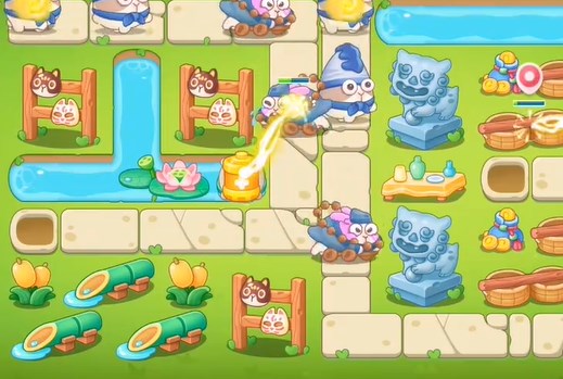 保卫萝卜4浪漫七夕第20关怎么过图二 保卫萝卜4浪漫七夕第20关怎么过图二