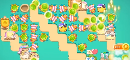 保卫萝卜4秋天的第一杯奶茶第10关怎么过图五