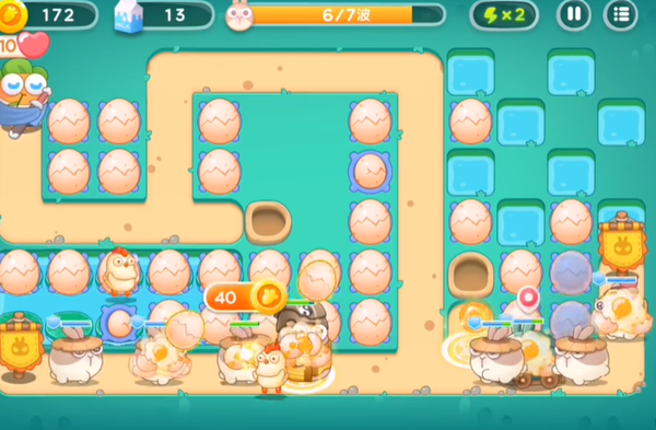 保卫萝卜4秋天的第一杯奶茶第11关怎么过图五