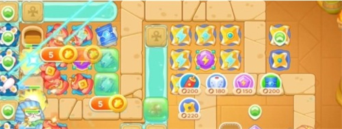 保卫萝卜4法老归来第98关怎么过图六