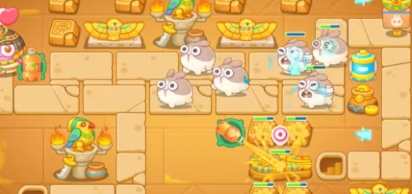 保卫萝卜4法老归来第12关怎么过图二 保卫萝卜4法老归来第12关怎么过图二