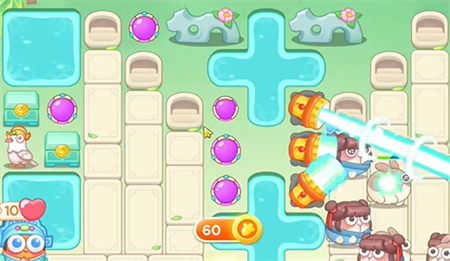 保卫萝卜4梁波波与祝秋秋第13关怎么过图三 保卫萝卜4梁波波与祝秋秋第13关怎么过图三