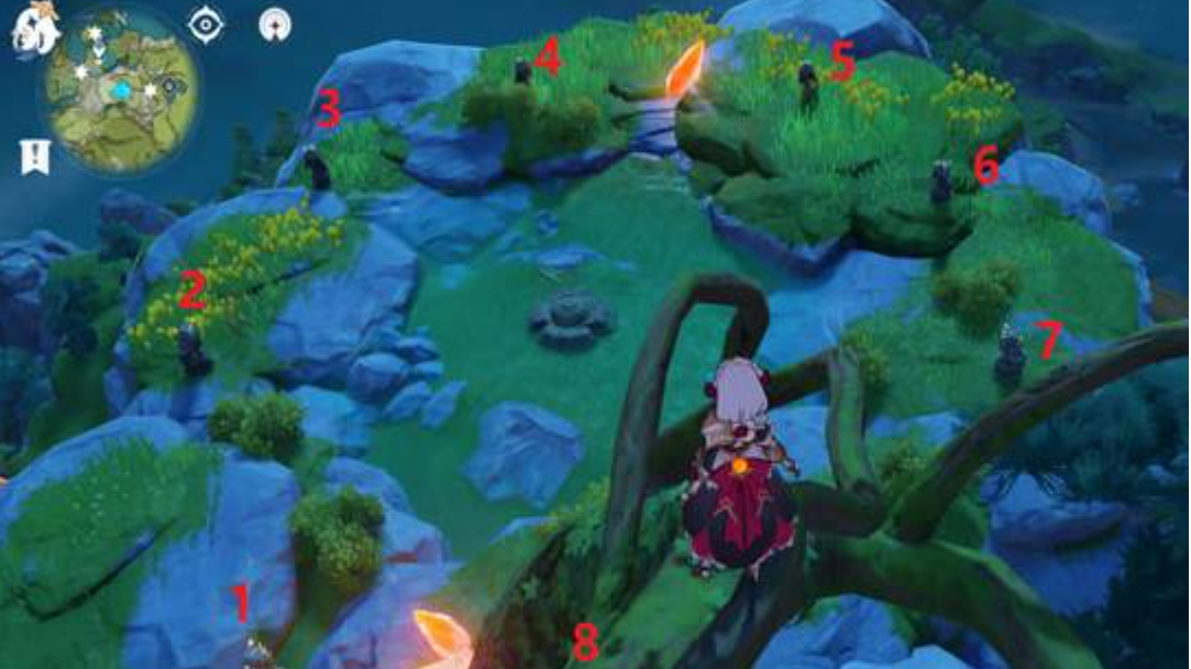 原神岩尊像在哪里寻找碎片3