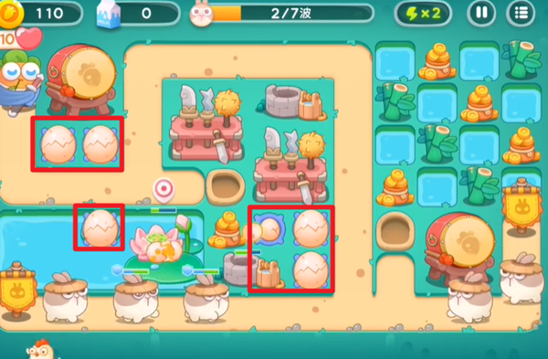 保卫萝卜4秋天的第一杯奶茶第11关怎么过图二
