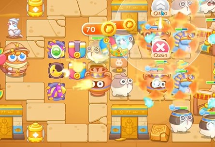 保卫萝卜4法老归来第36关怎么过图五 保卫萝卜4法老归来第36关怎么过图五