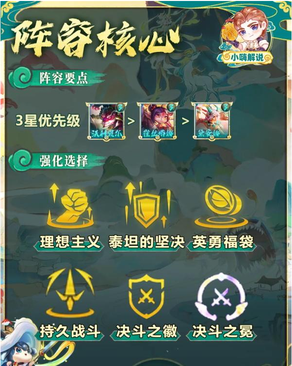 金铲铲之战s11天龙决斗熊阵容怎么搭配图五 金铲铲之战s11天龙决斗熊阵容怎么搭配图五