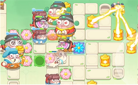 保卫萝卜4梁波波与祝秋秋第11关怎么过图五